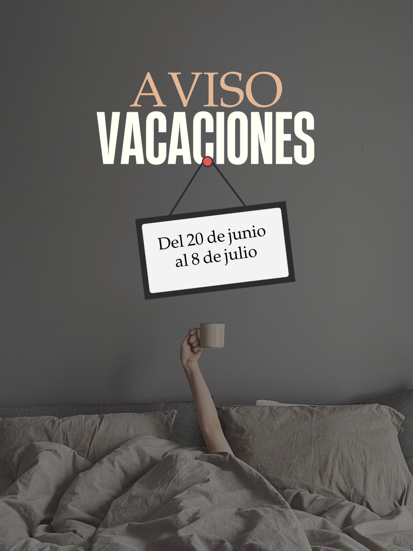 ☀️ Os informo de que estaré de vacaciones del 20 de junio al 8 de julio.

Durante esos días no realizaré consultas ni revisiones de medicina capilar y tricología en Lanzarote ni en Las Palmas de Gran Canaria.

📩 Si necesitas una valoración capilar, una revisión o quieres información sobre tratamientos para la alopecia, caída del cabello o pérdida de densidad, puedes dejarme un mensaje por WhatsApp o por privado.

A mi regreso iré respondiendo los mensajes pendientes y retomaremos la actividad habitual de consultas y seguimiento de pacientes 🤍

🔗 En el enlace de mi bio encontrarás más información y las vías de contacto para agendar.
📍 Lanzarote: 680 73 14 53
 📍 Las Palmas de Gran Canaria: 696 38 27 55

👩🏻‍⚕️ Dra. Vanessa Márquez
 Especialista en medicina capilar · Tricología · Alopecia · Salud del cuero cabelludo

#MedicinaCapilar #Tricologia #Alopecia #CaidaDelCabello #SaludCapilar